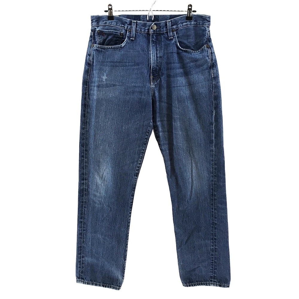 POLO RALPH LAUREN Cortlandt Straight Leg Jeans • Men's 33 x 32 • blue denim